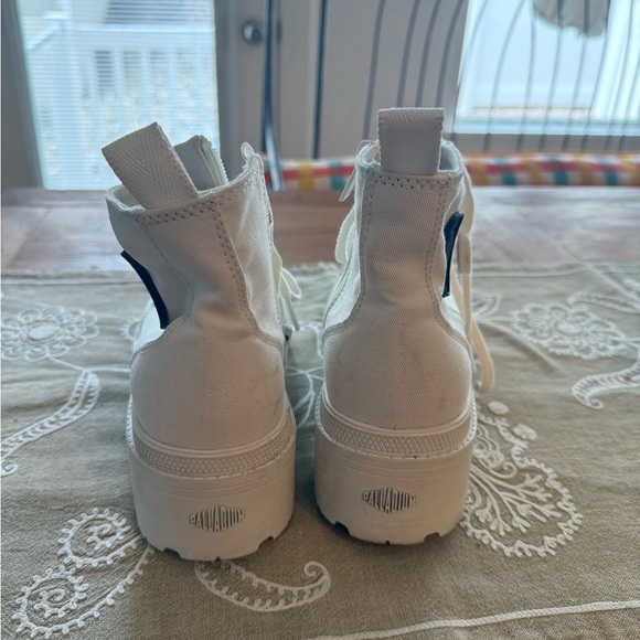 Palladium Pallabase twill high top sneakers - Picture 4 of 5